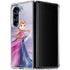 Disney Frozen Anna Sketch Art Galaxy Z Fold5 5G Clear Case
